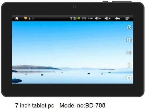 7 inch tablet pc Android 4.0 BD-708