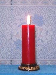electric wax candle