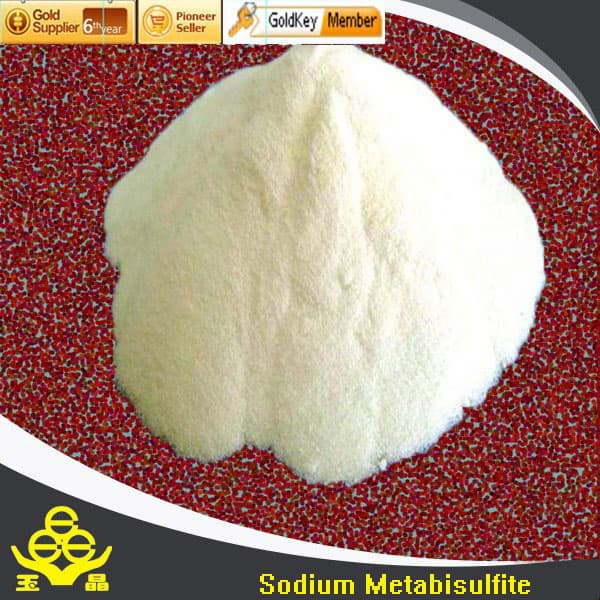 hot sodium metabisulfite
