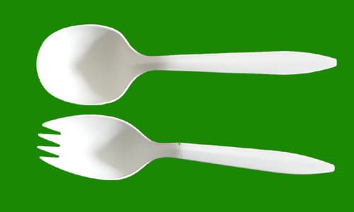 corn starch based snack cutlery degradable-tableware