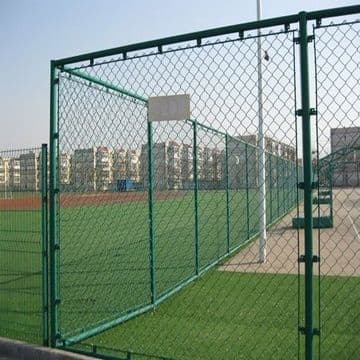 sports chain link fence