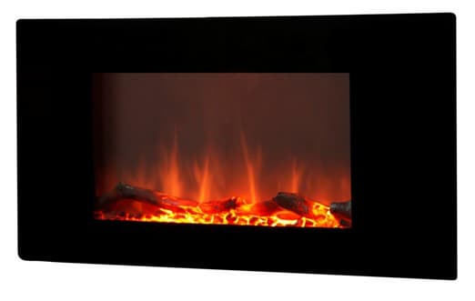 High Quality Electric Wall Fireplace Log Flam