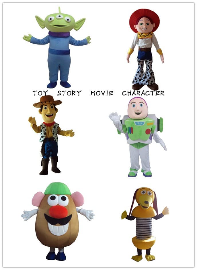 toy story character mascot costume