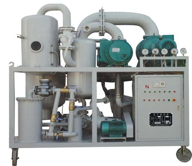 Double-stage Vacuum Transformer Oil Treatment/Insulating Oil Degasifier/Dielectric Oil Dehydrator
