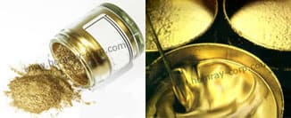 Gold powder manufacturer for metallic pigment