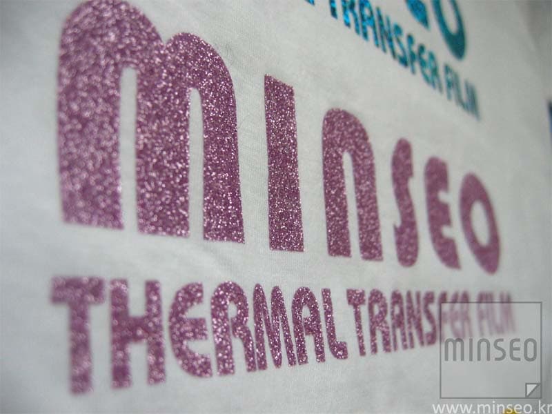 Glitter Flake Thermal Transfer Film for Textile (CAD CUT)