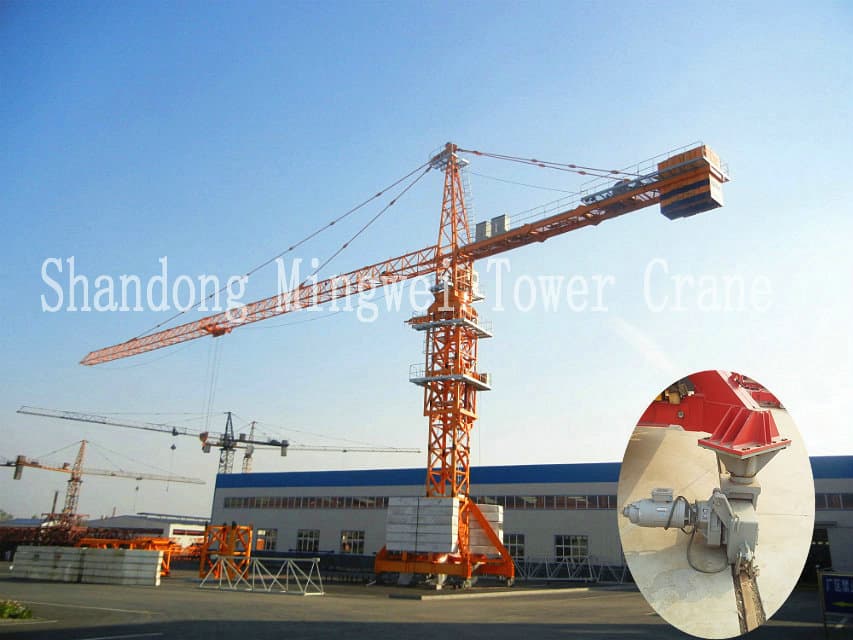 QTZ315 TC7040-16T Mobile Tower Crane