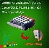 Canon 521 refill ink cartridge with ARC