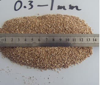 silver vermiculite ore0.3-1mm1-2mm2-4mm