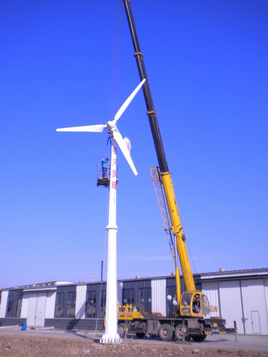 15KW wind turbine generator with Air pitch