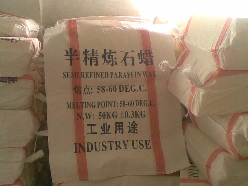 export Paraffin wax