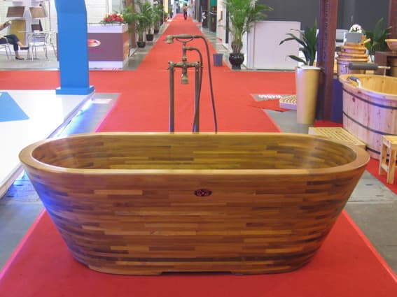Solid Teak wood bathtubs