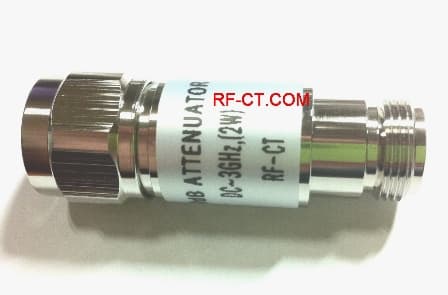 2W RF Attenuators Fixed N type Round : Reliable RF components