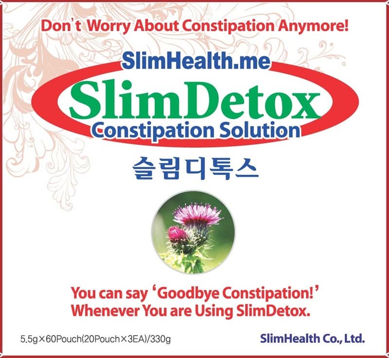 SlimDetox: anti-constipation, constipation relief, diet food