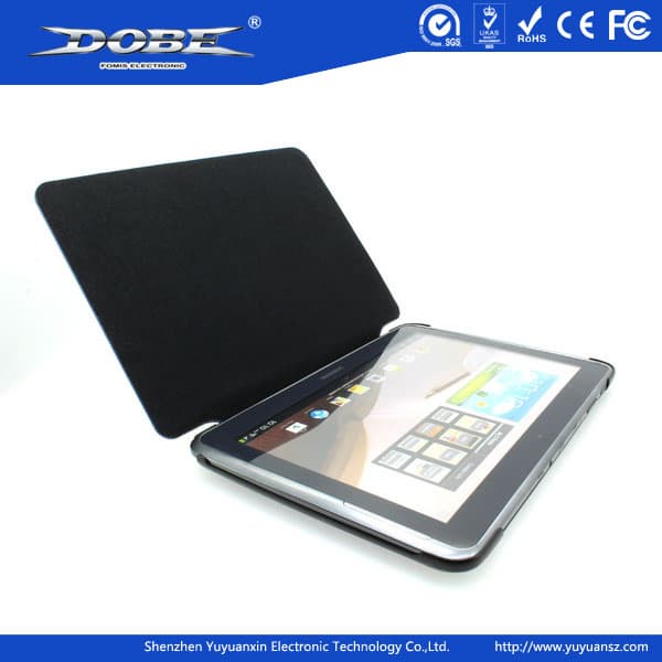 Upstanding PU leather case for Samsung Tab 5100
