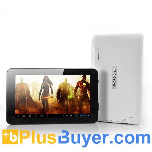 Sonic - 7 Inch Screen Android 4.0 Tablet PC with 1GHz CPU (White, 5 Point Multi Touch)