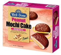 Peanut Mochi Cake