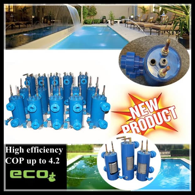 Titanium Plastic Heat Exchangers  Pool Heater
