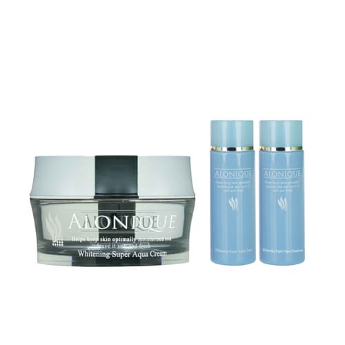 skin care, foam, skin, toner, emulsion, Alonique Whitening Super Aqua Serum