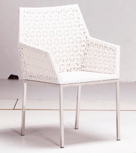 Outdoo/Leisure furniture-rattan/stainless steel chair (S301)
