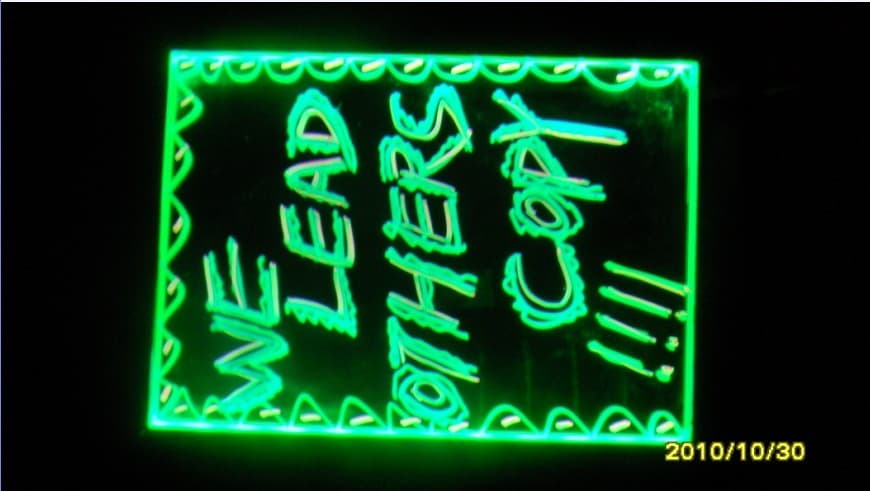 led notice ,writing,message Board, Aluminum Frame,tempering glass Board
