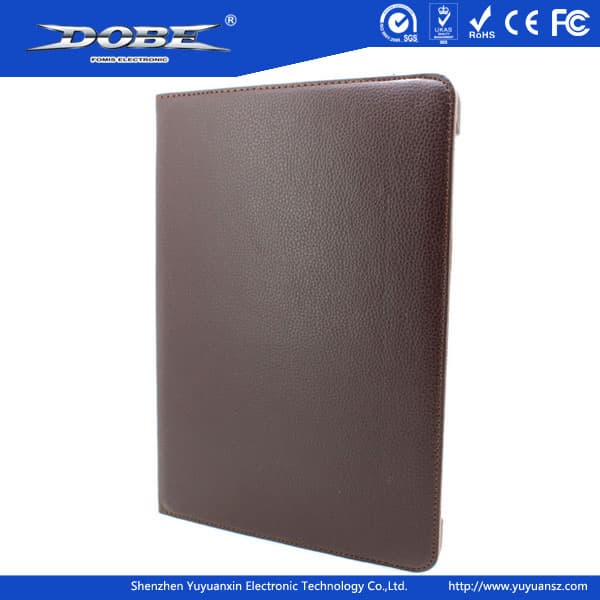 360 Degree multi-angel upstanding Leather case for Samsung Tab N5100