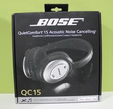 BOSE QC15 quiet comfort noise cancelling