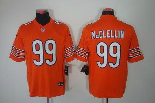 Wholesale NFL Bears #99 Shea McClellin Orange Alternate Men